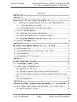 Lập trình điều khiển mô hình xử lý nước thải bằng PLC s7 1200 có giám sát bằng WinCC và webserver