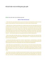 Kể lại kỉ niệm mà em không bao giờ quên