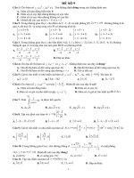 ĐỀ số 3 THI THỬ THPT QUỐC GIA NĂM 2019