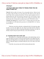 Kỹ thuật SHPT trong phân tích hệ gene sinh vật