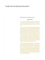 Thuyết minh về một làng cổ hay phố cổ