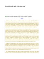 Phân tích truyện ngắn chiếc lược ngà