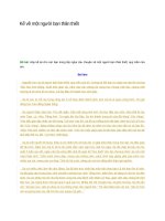 Kể về một người bạn thân thiết