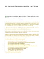 Giới thiệu bài thơ về tiểu đội xe không kính của phạm tiến duật