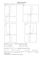 ĐỀ số 1  THI THỬ THPT QUỐC GIA NĂM 2019
