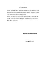 Các nhân tố ảnh hưởng đến tiến độ thực hiện các dự án giao thông đường bộ sử dụng vốn ngân sách nhà nước trên địa bàn tỉnh quảng ngãi 