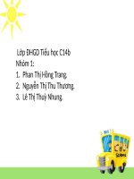 1  nội dung ngữ âm, chữ viết, chính tả trong chương trình tiếng việt ở tiểu học