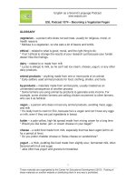 ESL podcast 1074 – becoming a vegetarianvegan