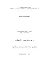 Giải pháp thúc đẩy hoạt động huy động vốn tại ngân hàng TMCP quân đội, chi nhánh việt trì 
