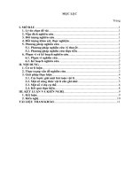 PHƯƠNG PHÁP GIẢI BÀI TẬP ĐIỆN MỘT CHIỀU LỚP 9