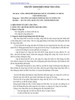 THUYẾT MINH BIỆN PHÁP THI CÔNG  TƯỜNG VÂY CỌC KHOAN NHỒI