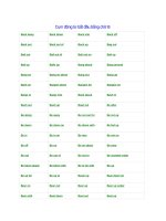 Cụm động từ bắt đầu bằng chữ b