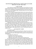 Chuyên đề rèn thêm kỹ năng làm bài nghị luận xã hội môn ngữ văn lớp 9 bậc THCS