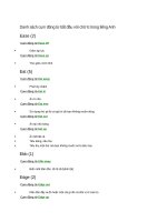 Danh sách cụm động từ bắt đầu với chữ e trong tiếng anh