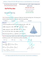 DeThiThu net  de thi toan HK1 chuyen DH su pham ha noi 2019 giai chi tiet 