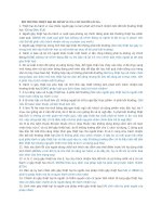 BỒI THƯỜNG THIỆT hại DO HÀNH VI của CON NGƯỜI gây RA