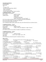 GRAMMAR POINTS TOEIC