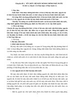 Chuyên đề 1:Tổ chức hành chính bộ máy nhà nướcLớp BDCDNN