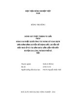 Đánh giá thực trạng và giải pháp nâng cao hiệu quả công tác đăng ký giao dịch bảo đảm bằng quyền sử dụng đất, quyền sở hữu nhà ở và tài sản khác gắn liền với đất huyện gia lâm, thành phố hà nội 