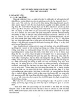 MỘT số BIỆN PHÁP CHUẨN BỊ tâm THẾ CHO TRẺ VÀO lớp 1