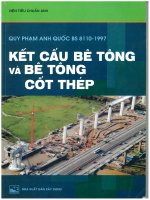 Giáo trình kết cấu bê tông và bê tông cốt thép