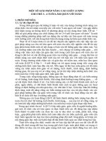 MỘT số GIẢI PHÁP NÂNG CAO CHẤT LƯỢNG CHO TRẺ 3, 4 TUỔI làm QUEN với TOÁN