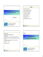 Bài giảng xây dựng phần mềm hướng đối tượng OOP