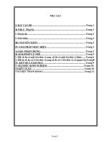 MỘT SỐ GIẢI PHÁP GIÚP HỌC SINH LỚP 5 HỌC TỐT PHẦN TOÁN ĐỔI ĐƠN VỊ ĐO ĐẠI LƯỢNG