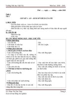 GIAO AN TRAI NGHIEM SANG TAO LOP 3 chuẩn