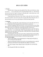 Báo cáo thực hành thiết bị: Cột chiêm