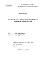 Tìm hiểu về graph mining và xây dựng thuật toán khai phá dữ liệu đồ thị cơ bản 