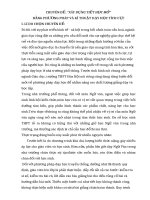 CHUYÊN ĐỀ VẬN DỤNG, PHỐI HỢP CÁC PHƯƠNG PHÁP VÀ  KĨ THUẬT DẠY HỌC TÍCH CỰC ĐỂ DẠY  TÁC PHẨM CHÍ PHÈO CỦA NAM CAO