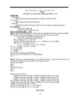 Boi duong HSG lop 5 toan lien quan den ti so