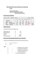 Tính sức chịu tải của cọc bê tông cốt thép dự ứng lực đường kính 300 mm PLA d300