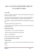 Giáo án Sinh học 11 bài 4: Vai trò của các nguyên tố khoáng