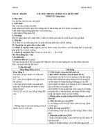 Giáo án Sinh học 12 bài 38: Các đặc trưng cơ bản của quần thể sinh vật (TT)