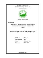 Đánh giá công tác giải quyết tranh chấp, khiếu nại, tố cáo về đất đai trên địa bàn huyện bạch thông   tỉnh bắc kạn giai đoạn 2012 – 2014 