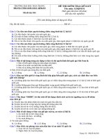 ĐỀ THAM KHẢO BỘ MÔN AN NINH QUỐC PHÒNG