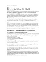 Bài tập luật dân sự