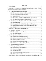 THIẾT KẾ HỆ THỐNG TỰ ĐỘNG ĐIỀU CHỈNH TỐC ĐỘ ĐỘNG CƠ ĐIÊN MỘT CHIỀU