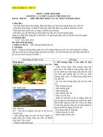 Giáo án Sinh học 12 bài 35: Môi trường sống và các nhân tố sinh thái