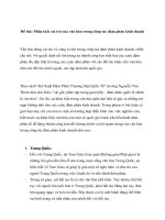 Phân tích vai trò của văn hóa trong công tác đàm phán kinh doanh 4 