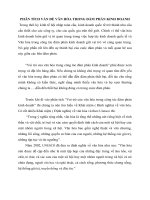 Phân tích vấn đề văn hóa trong đàm phán kinh doanh 