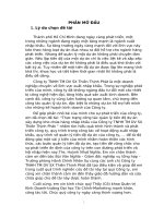 Thực trạng công tác quản lý tiến độ dự án xây dựng kho chứa hàng nhập khẩu của Công ty TNHH TM DV SX Thiên Thịnh Phát