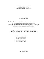 Áp dụng quy trình chăm sóc, nuôi dưỡng và phòng, trị bệnh cho đàn lợn thịt nuôi tại trang trại hoàng văn châu   hạ long   quảng ninh 