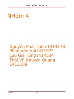 Bài Thuyết Minh Thiết Kế Máy Ép Nhang Nhóm 4 (File Word)