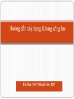 Huong dan xay dung khung nang luc