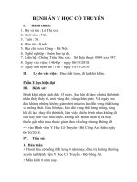 bệnh án y học cổ truyền đau thần kinh tọa