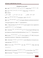 Chuyên đề: Tìm hệ số của đa thức