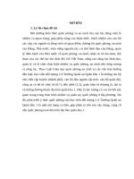 LUẬN văn   phát triển ý thức quốc phòng của học viên đối tượng 2 ở trường quân sự quân khu 1 hiện nay
